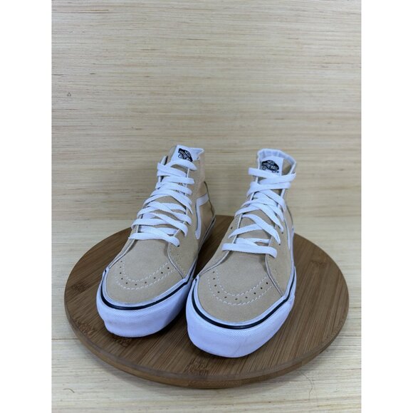 Vans Sk8 Hi Tapered Honey Peach Athletic High Top Shoes Unisex Mens 8 Womens 9.5 - Picture 2 of 8